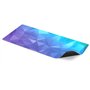 ENDORFY Crystal Blue XL Tapis de Souris XXL 900 x 400 mm, Guide de Souris Lisse, Bord imprimé, Base en Caoutchouc antidérapant, 