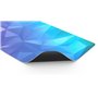 ENDORFY Crystal Blue XL Tapis de Souris XXL 900 x 400 mm, Guide de Souris Lisse, Bord imprimé, Base en Caoutchouc antidérapant, 