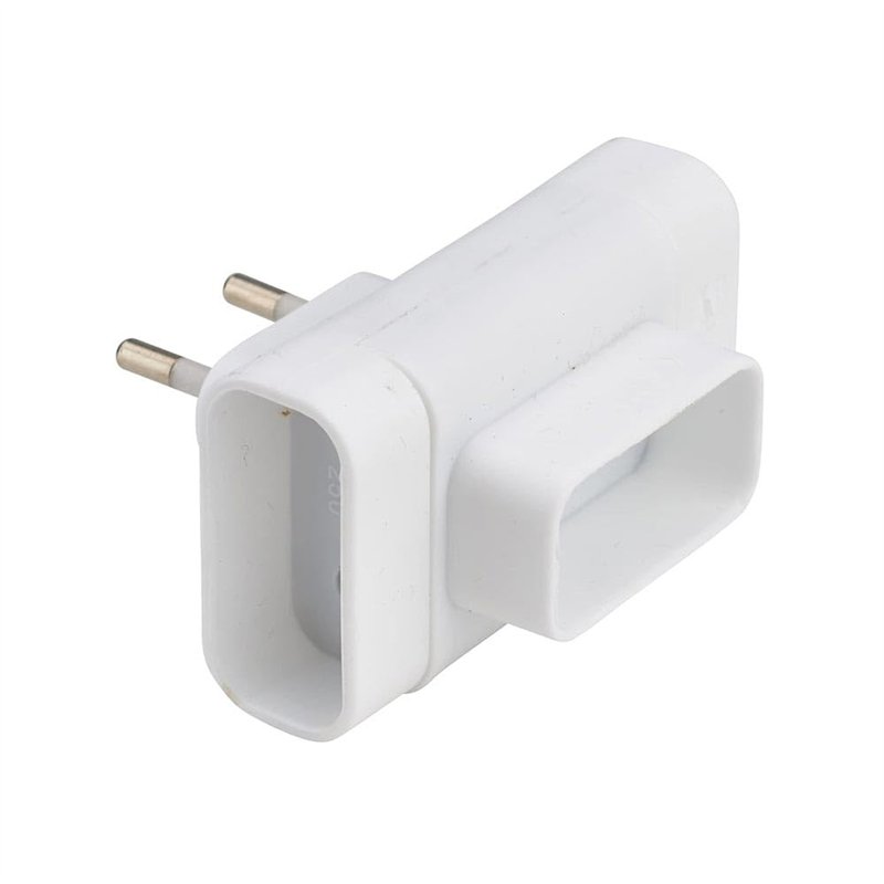 Multiprise Triplite 3 Prises - Compacte et Pratique - 3x6A, 230V pour Appareils Domestiques et Bureautiques