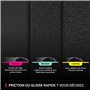 SteelSeries tapis de souris gaming QcK L Performance Balance - Densité élevée pour une glisse fluide - Bords cousus à profil bas