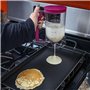 Distributeur de pâte à 900 mL avec graduation intégrée – Idéal pour crêpes, pancakes et gâteaux