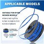 CHIHOLEN 4 Bobine Fil Coupe Bordure Compatible avec Ryobi RAC123,Convient pour Ryobi RLT4027, RLT4125, RLT5027, RLT6030, RLT5127