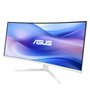 ASUS VU34WCIP-W Eye Care Monitor 34 inch WQHD 3440x1440 1500R Curvature Frameless 100Hz - Flachbildschirm (TFT/LCD) - 34" (90LM0