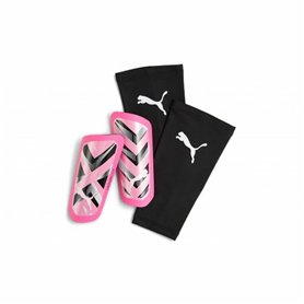 Protège-tibias de football Puma ultra léger rose - Marque : Puma - EAN : 4067981503377 - Taille S