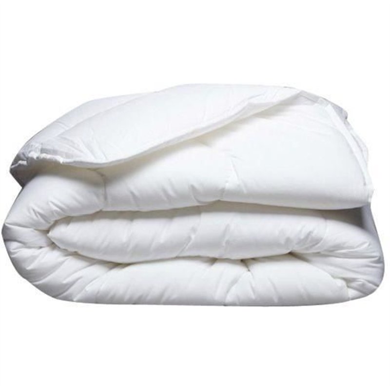 Couette chaude anti-acariens - 400 gr/m² - BLANREVE - 260 x 240 cm - Blanc