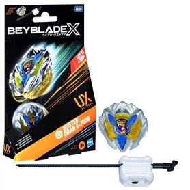 Beyblade X, Starter Pack Buster Dran 5-70DB UX avec toupie de type endurance de compétition et lanceur, des 8 ans