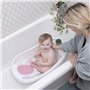 INGENUITY Baignoire bébé évolutive Deluxe rose, de la naissance jusqu'a 3 ans avec hamac bébé inclus