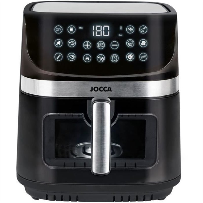 Friteuse a air - JOCCA - 2352 - 9L - 2 Résistances Chauffant - 30,5x38,5x35 cm