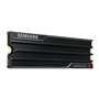 Samsung - SSD Interne - 9100 PRO avec dissipateur NVMe M.2 PCIe 5.0 x4 - 4 To - Vitesse de lecture jusqu'a 14 800 Mo/s - MZ-VAP4