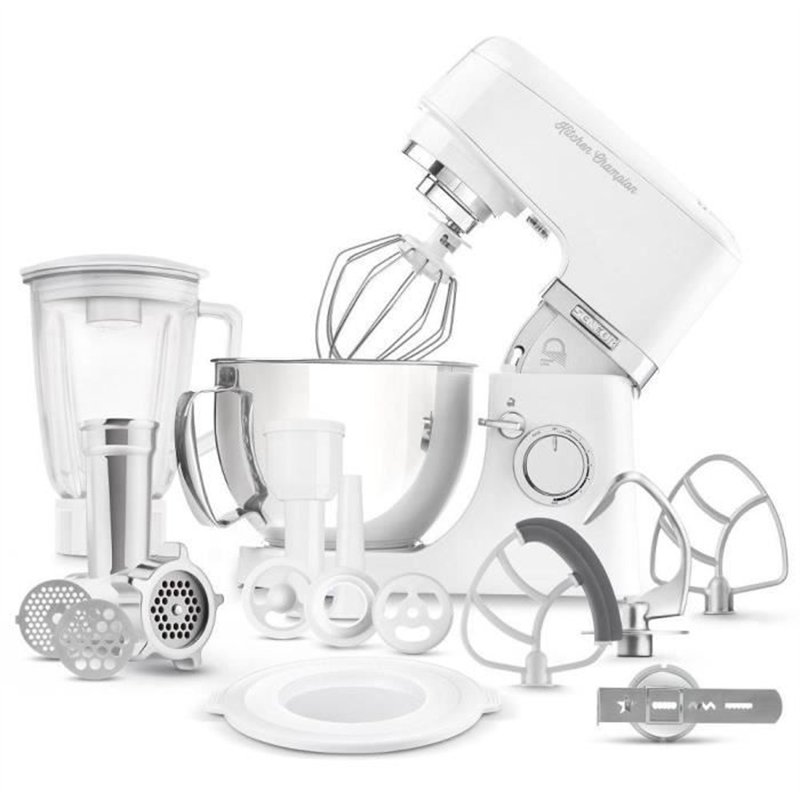Image secondaire de Robot pâtissier Sencor Kitchen Champion STM 6350WH - 1000 Watt - Blanc - 8 présélections - Bol 4.5L