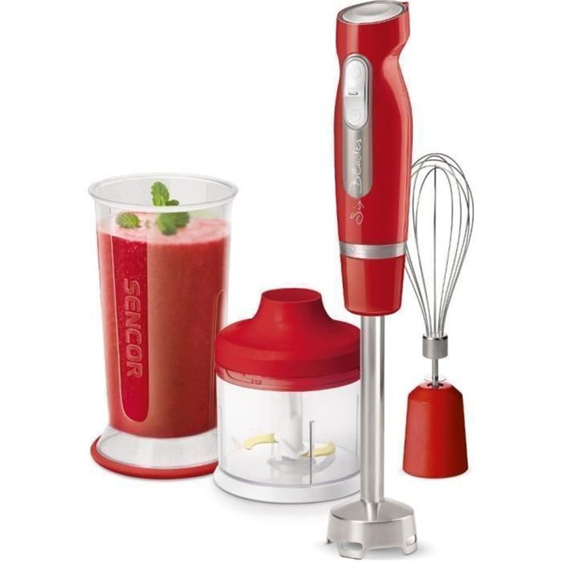 Mixeur plongeant SHB 4464RD 800W ROUGE SENCOR