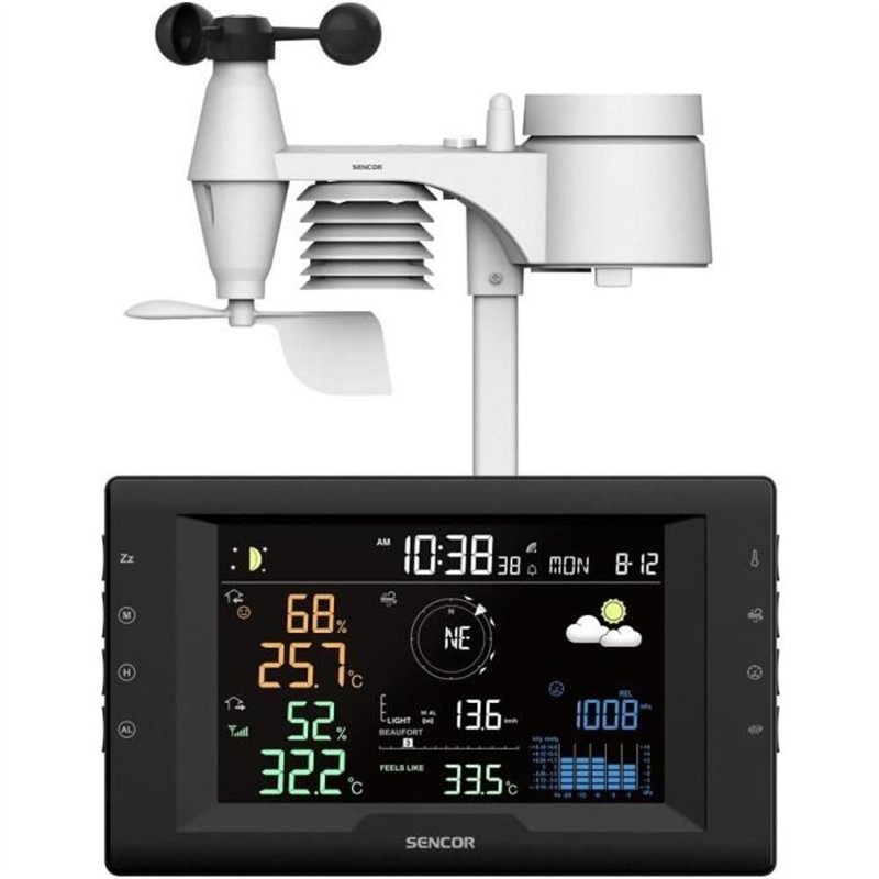 Image secondaire de Station météo professionnelle - Sencor - SWS 9400