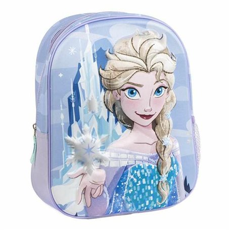 Cartable 3D Frozen Bleu 25,0 x 31,0 x 10,0 cm