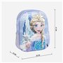 Cartable 3D Frozen Bleu 25,0 x 31,0 x 10,0 cm