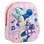 Cartable 3D Minnie Mouse Rose 25,0 x 31,0 x 10,0 cm