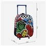 Cartable 3D avec roulettes The Avengers 25,0 x 31,0 x 10,0 cm