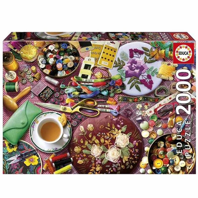 Image secondaire de Puzzle Educa The Sewing Table