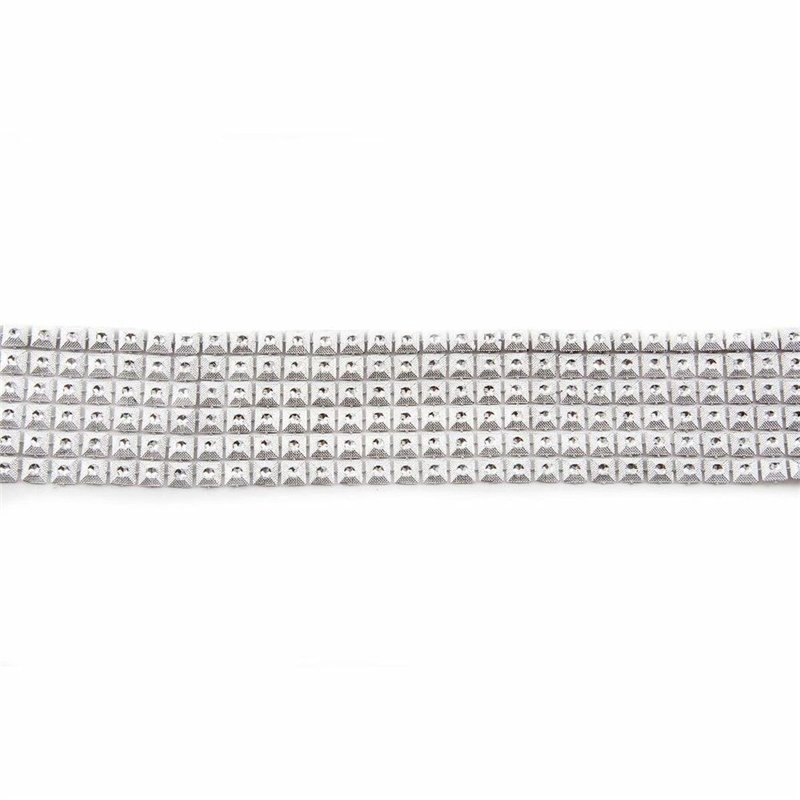 Image secondaire de Guirlande de Noël DKD Home Decor Doré Argenté PVC 300 x 5 x 0,1 cm