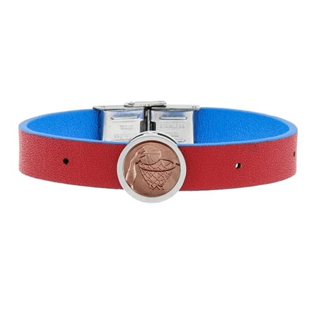Bracelet Homme Talent Jewels TJA-1-02-02-3-1 Rouge