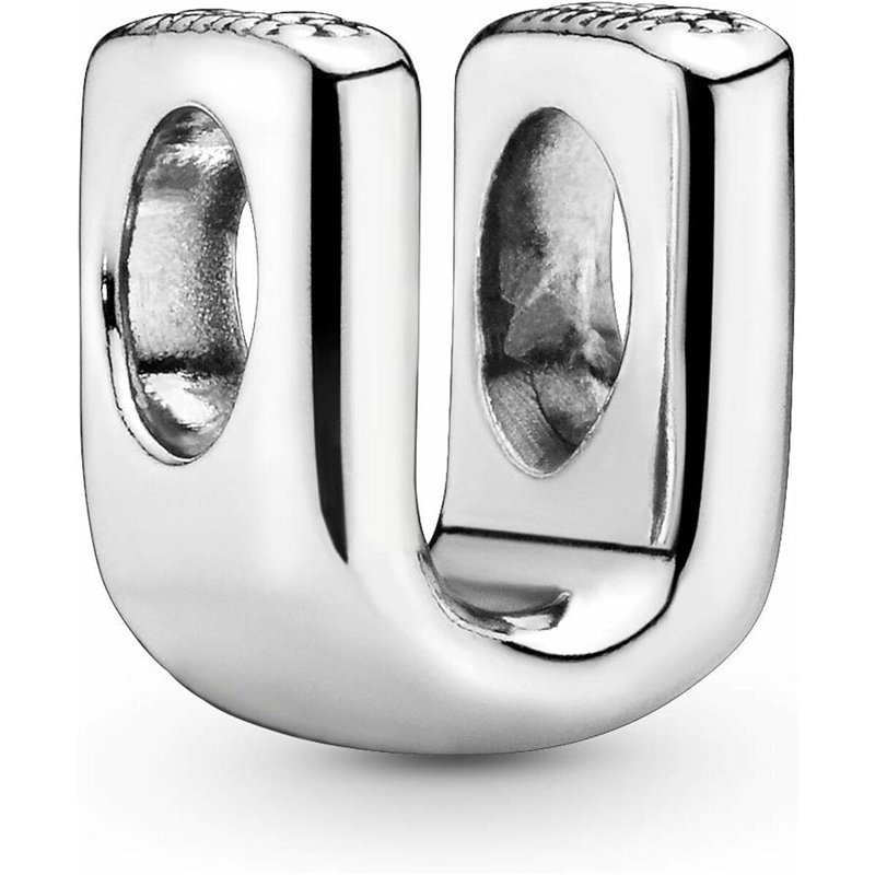 Image secondaire de Perle de verre Femme Pandora LETTER T SILVER Argenté