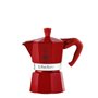 Cafetière Italienne Bialetti Winter Wonderland Rouge Argenté Aluminium 3 Tasses