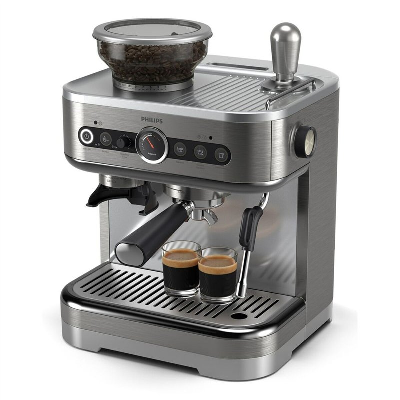 Cafetière superautomatique Philips PSA3218/01 Noir Acier 1350 W 15 bar 2,3 L