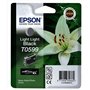 Epson T0599 Cartouche d'encre d'origine gris clair pour R2400