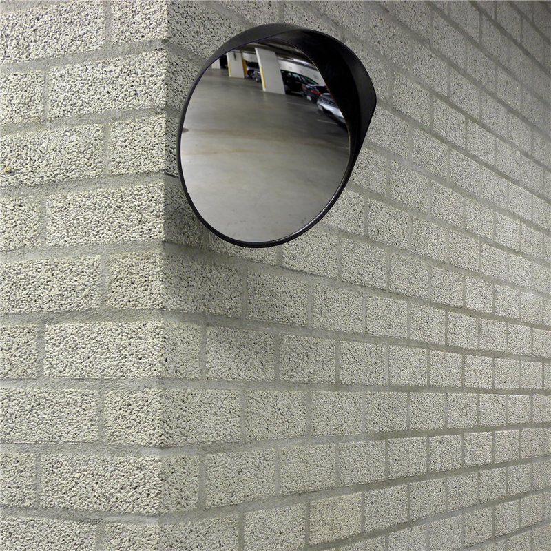 Image secondaire de Carpoint 2414060 Rétroviseur de sécurité 30 cm, Blanc.