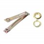 Ribitech 6301 Pince à œillet pour bâche avec 50 œillets Or