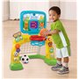 VTech - Bébé Multisport Interactif Multicolore, Structure de Motricité Bébé 2 en 1, Cage de Foot, Panier de Basket avec Tableau 