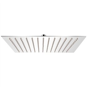 vidaXL Tête de Douche Plongeante Carrée 30x30 cm Pomme Douchette Salle de Bain
