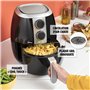 Friteuse sans huile Airfryer Tristar FR-6989-900 g de frites - 3,5 L - Panneau de contrôle digital