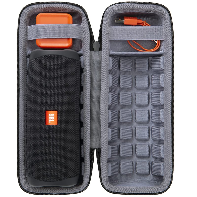 co2CREA Dur Étui de Voyage Rigide Housse Cas pour JBL Flip Essential/JBL Flip 3 / Flip4 / Flip 5 /Flip 6 HautParleur(boîte Seule