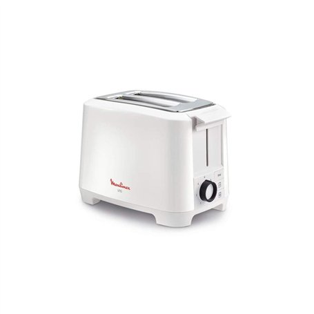 Moulinex LT140111 Grille-pain 2 fentes blanc 800W (boutons, rotatif)