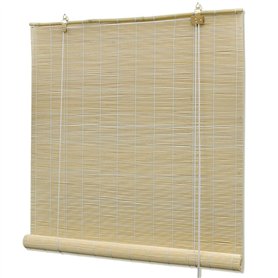 vidaXL Store Roulant en Bambou 100x220 cm Naturel Store Occultant Fenêtre
