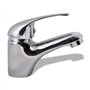 vidaXL 2x Robinet de Bidet Chrome Robinet d’Évier Lavabo Douche Cuisine