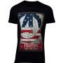 T-Shirt Avengers Homme Se battant pour la Victoire Marvel Cotton Black - XL
