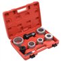 vidaXL Kit d'Expandeur de Tuyau 8 pcs Tuyau d’Echappement Voiture Garage Acier