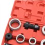 vidaXL Kit d'Expandeur de Tuyau 8 pcs Tuyau d’Echappement Voiture Garage Acier