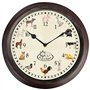 Fallen Fruits TF013 Horloge sonore Motif Animaux de la Ferme
