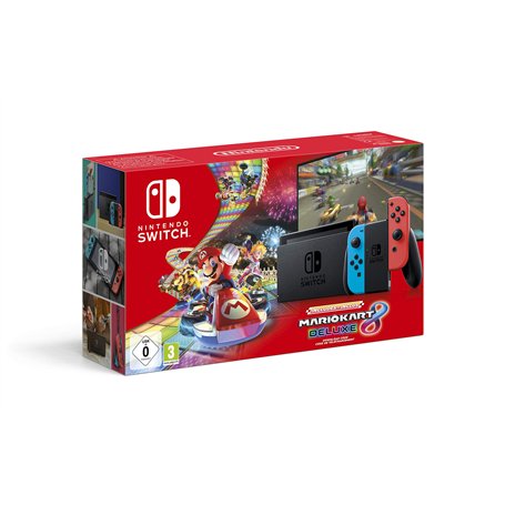 Console Nintendo Switch Mario Kart 8 Deluxe (Code de téléchargement du jeu inclus)