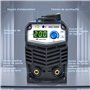 Soudeuse à électrodes 200 A - Soudeuse à électrodes - Soudeuse à onduleur - Electrodes Inverter - ARC Welder - Appareil pour déb