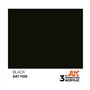 AK Interactive 3rd Gen Acrylic Black 17ml