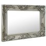 vidaXL Miroir Mural Style Baroque Argenté 60 x 40 cm