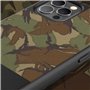 Superdry 42588 Coque de Protection en Toile moulée pour iPhone 12 / iPhone 12 Pro 6.1 Motif Camouflage Vert
