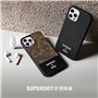 Superdry 42588 Coque de Protection en Toile moulée pour iPhone 12 / iPhone 12 Pro 6.1 Motif Camouflage Vert