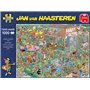 Jumbo Fête d'anniversaire pour Enfants Jan Van Haasteren de Jumbo Games, Puzzle de 1000 pièces, 20035
