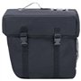vidaXL Sac de Vélo Double pour Porte-Bagages Etanche Sacoche de Vélo Sac de Bicyclette Sac de Rangement Voyage à Vélo Camping 35