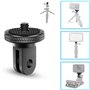 WDZYRM Lot de 2 adaptateurs en aluminium 1/4" pour appareil photo GoPro Insta360 Sony Sjcam Sj4000 Xiaomi Xiaoyi et autres camér