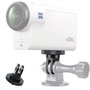 WDZYRM Lot de 2 adaptateurs en aluminium 1/4" pour appareil photo GoPro Insta360 Sony Sjcam Sj4000 Xiaomi Xiaoyi et autres camér